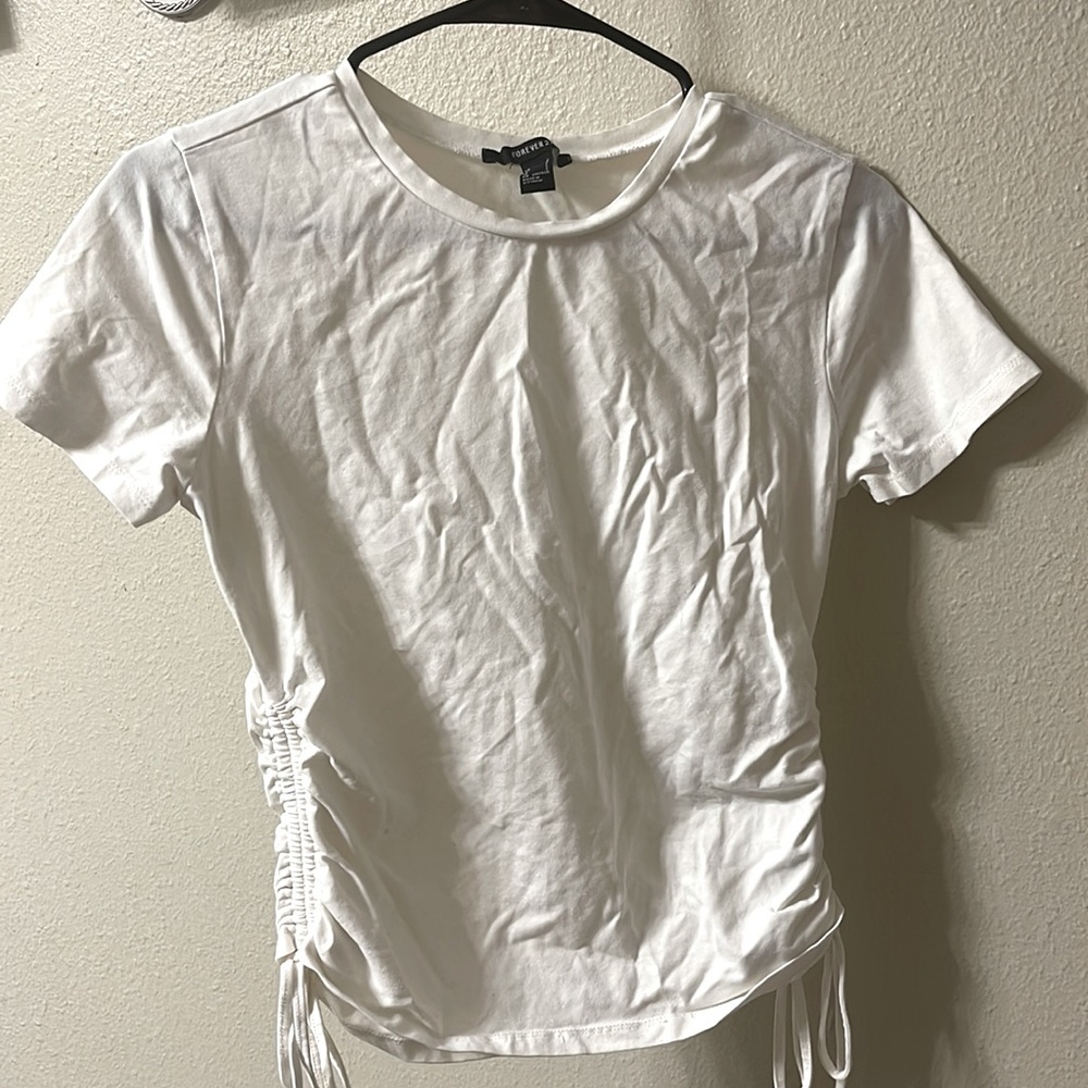 Cute White crop top